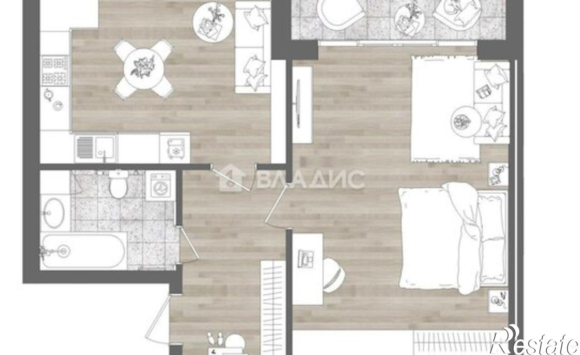 Купить квартиру за 8 508 000 рублей на Владимир, улица Мичурина, 31